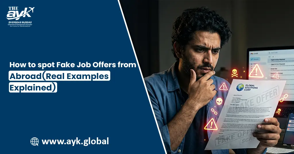How to Spot Fake Job Offers from Abroad (Real Examples Explained)